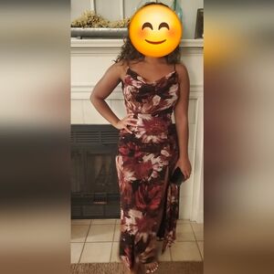 Lulus black and pink dress size Small